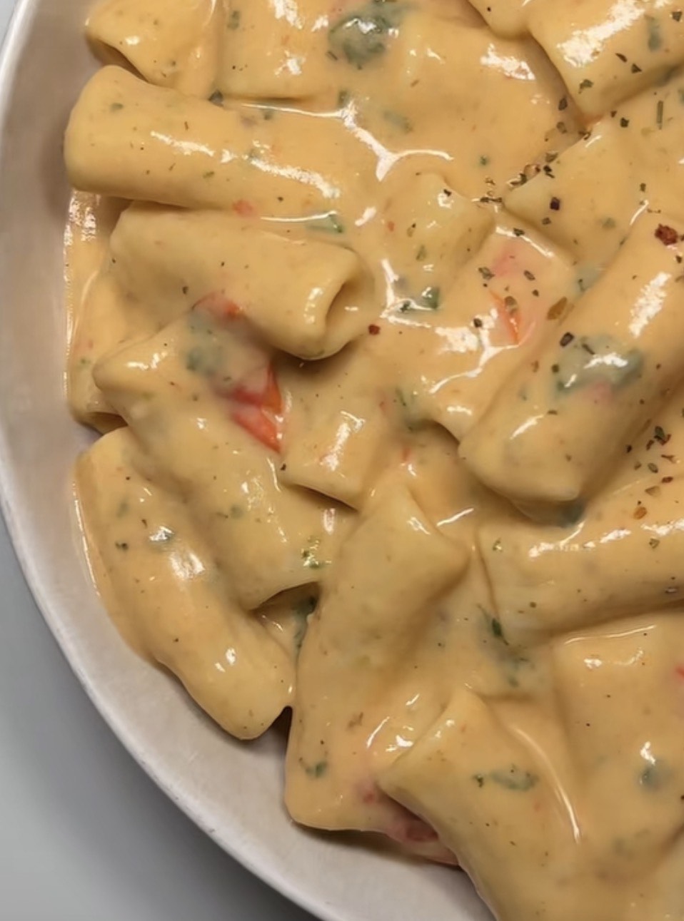 Creamy Tomato Spinach Parmesan Pasta